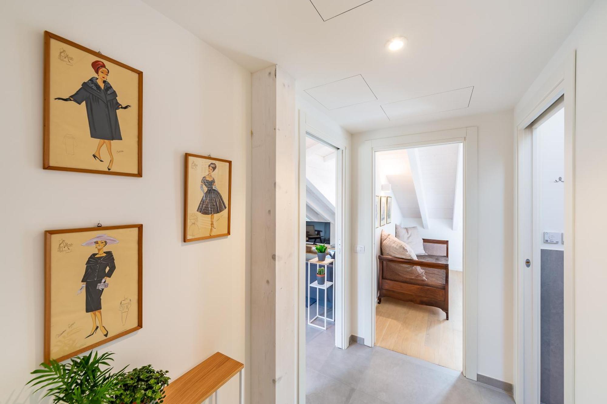 La Mansarda Di Sarpi Apartman Milánó Kültér fotó